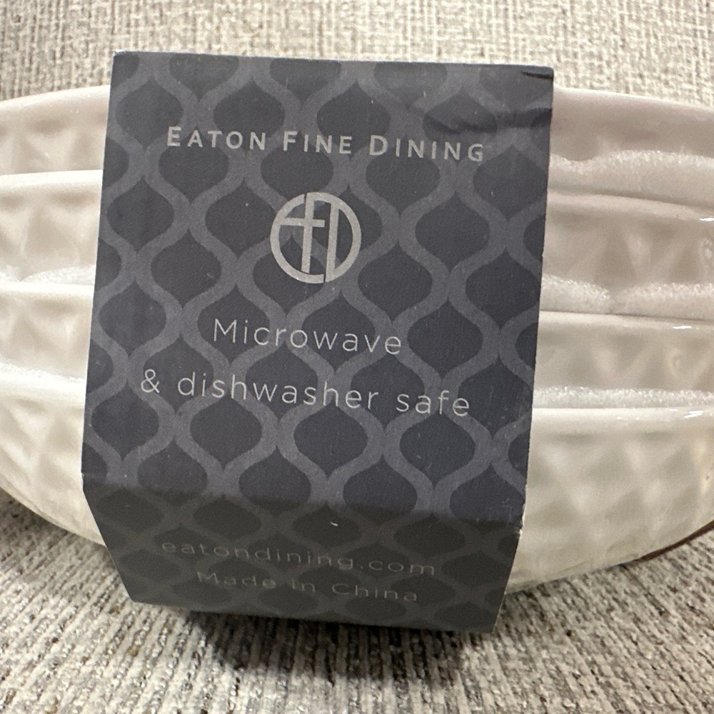 White Dinner /Pasta bowls set/4 9” diameter Ceramic